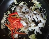 あたただしでいかのレモン焼きそば作り方4写真