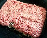 合い挽き肉をそのまま焼いて！ハンバーグ♡作り方1写真