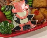 のりとチーズで☆ルパンレンジャー作り方5写真