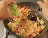 トマト炒飯作り方4写真