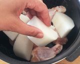 炊飯器で簡単！鶏手羽元と大根のトロトロ煮作り方5写真