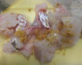 ドライトマトとタラの炊き込みご飯作り方1写真