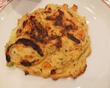 カット野菜で時短簡単☆サバ缶お好み焼き作り方6写真