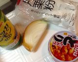 フライパンで3分➕焼き鳥缶➕爽やか親子丼作り方1写真