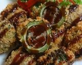 肉詰めゴーヤフライ作り方11写真