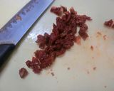 鶏のモモ肉とズッキーニのドライトマト煮作り方1写真