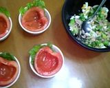 4人家族のトマトカップサラダ♪作り方3写真