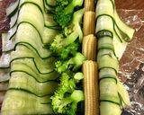 簡単 綺麗なサーモンと夏野菜のテリーヌ作り方7写真