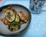 鶏のモモ肉とズッキーニのドライトマト煮作り方9写真