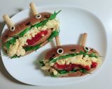可愛いくて簡単！トトロホットドッグ作り方4写真