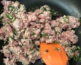 ご飯が進む！青唐辛子入り肉シソ味噌！作り方4写真