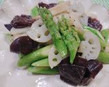 生木耳と野菜のレモンペパーミックスサラダ作り方3写真