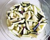 レンジで簡単☆なすの香味だれ和え作り方1写真