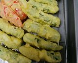 揚げてびっくり！オクラ粉チーズ入り作り方3写真