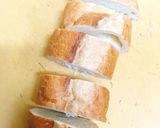 フランスパンdeフレンチトースト作り方1写真