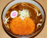 立食いソバ屋さんの カレーうどん作り方10写真