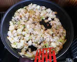 焼き鳥残りで♪卵を生かしたアレンジ炒飯♪作り方3写真