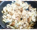 焼き鳥残りで♪卵を生かしたアレンジ炒飯♪作り方4写真