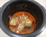 簡単♥さば味噌缶で炊き込みご飯♪作り方4写真