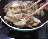 豚とねぎのオイスターソース炒め作り方4写真