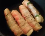 はんぺんの豚バラ肉巻き作り方5写真