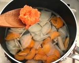 オソマ☆鮭チタタプのオハウ(鮭つくね汁)作り方4写真