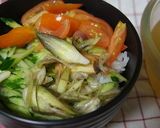 夏野菜★冷や汁 （ミニ丼）作り方2写真
