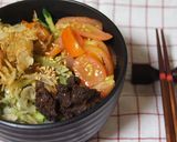 夏野菜★冷や汁 （ミニ丼）作り方6写真