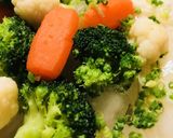 冷やし素麺●温野菜たくさん添え作り方4写真