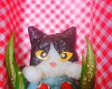 猫好きさんへ『ねこと金魚』弁当♡作り方19写真