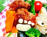 猫好きさんへ『ねこと金魚』弁当♡作り方23写真