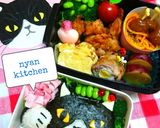 猫好きさんへ『ねこと金魚』弁当♡作り方24写真