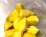 簡単副菜♫じゃがいも明太子チーズ作り方1写真