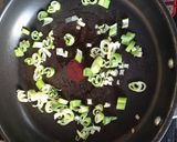 あたた生だししょうゆで麻婆焼きうどん作り方3写真