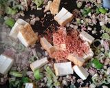 あたた生だししょうゆで麻婆焼きうどん作り方4写真