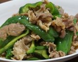【時短おかず】ピーマンと牛肉の中華炒め作り方5写真