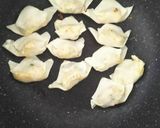 魚肉ソーセージとカボチャのワンタン焼き作り方5写真