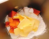 お砂糖なし炭酸水で！南瓜たっぷり食パン作り方3写真