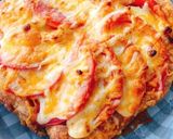 鶏むね肉のトマトピザ(動画有)作り方17写真