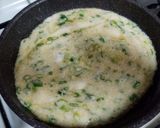 山芋と卵のネギ焼き作り方2写真