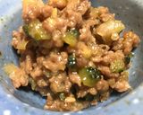 自家製ゴーヤーの道産子味噌そぼろ作り方6写真