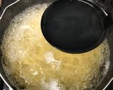 余った鶏そぼろで和風ミートパスタ作り方2写真