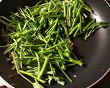 空芯菜のスープ炒め作り方2写真