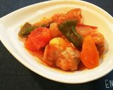 鶏もも肉の野菜たっぷりトマト煮込み★作り方8写真