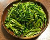 空芯菜のスープ炒め作り方5写真