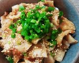 ☆豚肉スタミナ丼☆作り方5写真