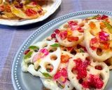 エディブルフラワーとレンコンの天ぷら作り方4写真