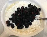ボウル1つ☆ブラックベリーパウンドケーキ作り方6写真