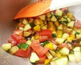 夏野菜の冷製スパゲッティー作り方6写真