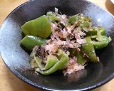 ピーマンと塩昆布の辛子和え作り方4写真